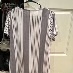 Striped Short Sleeve Top
